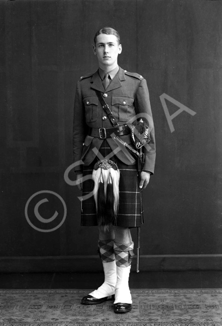 Captain James Wolfe Murray, son of Lieutenant Colonel R.A Wolfe Murray DSO, MC, House of Daviot, served in the Seaforth Highlanders 1952-61 and Queen's Own Highlanders 1961-69.   