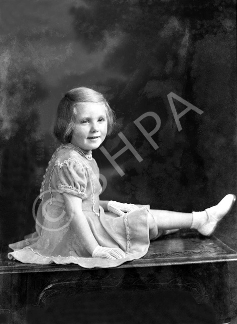 Miss Karen Mackay, Victoria Terrace, Inverness. Damaged plate. 