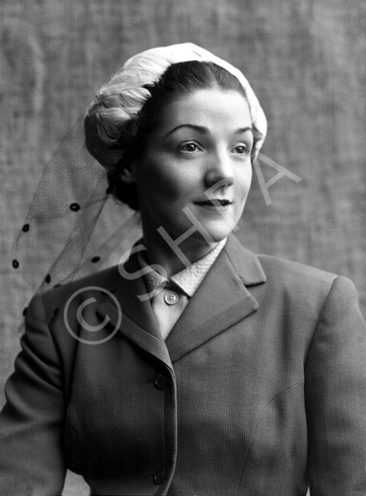 Miss Cairns, Station Hotel, Inverness, in hat. Other images also under code 42904.