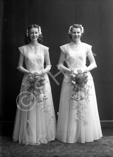 Davidson, The Sheiling, Ardrishaig, Lochgilphead, (6 Glenburn Road). Bridal. January 1953......