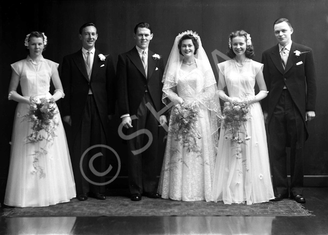 Davidson, The Sheiling, Ardrishaig, Lochgilphead, (6 Glenburn Road). Bridal. January 1953.