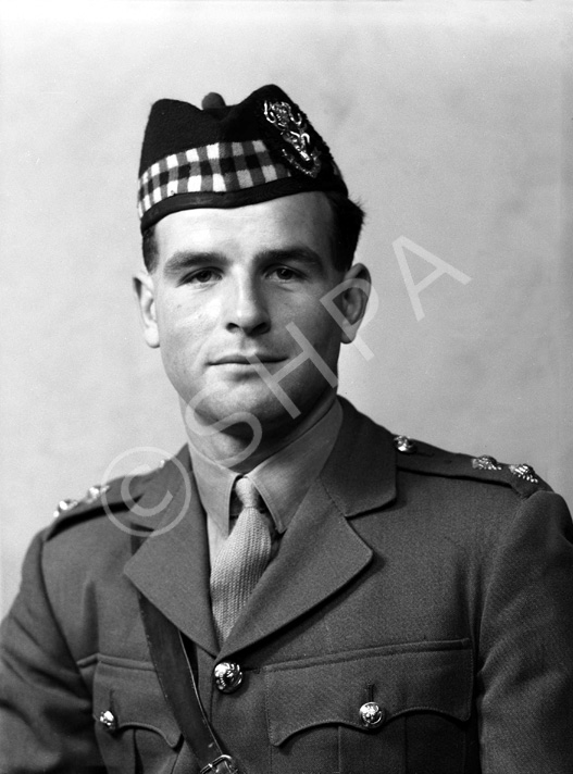 Lt MacDonald, Seaforth Highlanders. Bank of Scotland. 