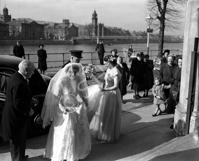 MacEachern bridal, Cromarty, Black Isle. Held in the St. Columba High Church, Bank Street, Inverness, now the CityLife Church. 