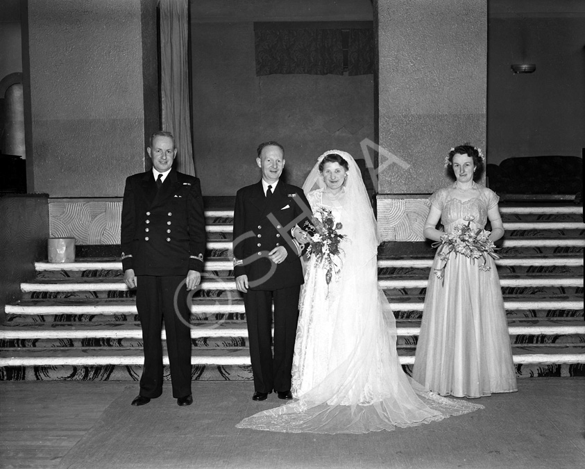 MacEachern bridal, Cromarty, Black Isle. Held in the St. Columba High Church, Bank Street, Inverness, now the CityLife Church. 