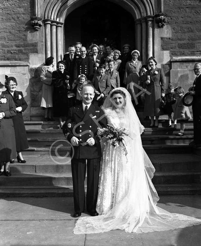 MacEachern bridal, Cromarty, Black Isle. Held in the St. Columba High Church, Bank Street, Inverness, now the CityLife Church. 