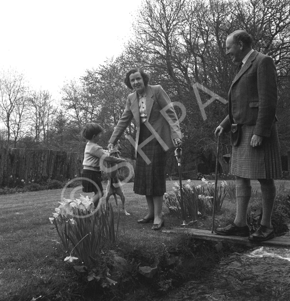 Brigadier Kenneth James Garner Garner-Smith OBE. He joined the Seaforth Highlanders in 1927 and retired as a Brigadier in 1957. He lived at Aird House, Inverness and was a Burgh Councillor for 11 years. Married Mary Jean Macdonald (1914-2013) on 4th July 1933 at St. Marks Church, London. He died in 1994. Parents of Mary-Jean, Caroline and Jamie.