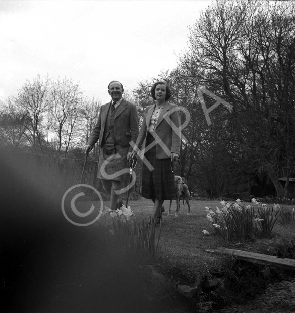 Brigadier Kenneth James Garner Garner-Smith OBE. He joined the Seaforth Highlanders in 1927 and retired as a Brigadier in 1957. He lived at Aird House, Inverness and was a Burgh Councillor for 11 years. Married Mary Jean Macdonald (1914-2013) on 4th July 1933 at St. Marks Church, London. He died in 1994. Parents of Mary-Jean, Caroline and Jamie.