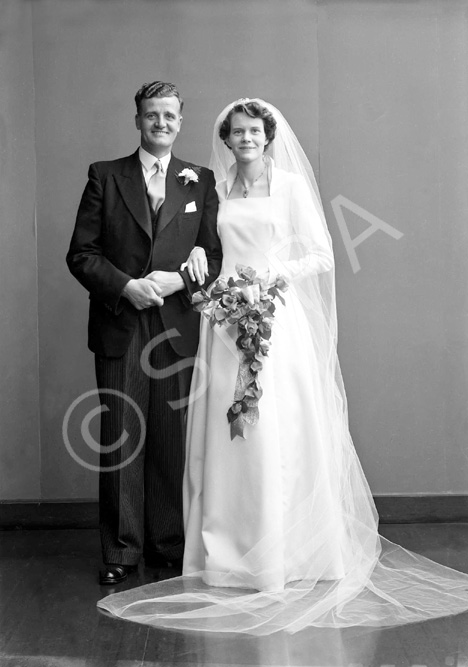 Wedding of Douglas and Dorothy Mackintosh, Dochfour Drive, Inverness. Bridal......