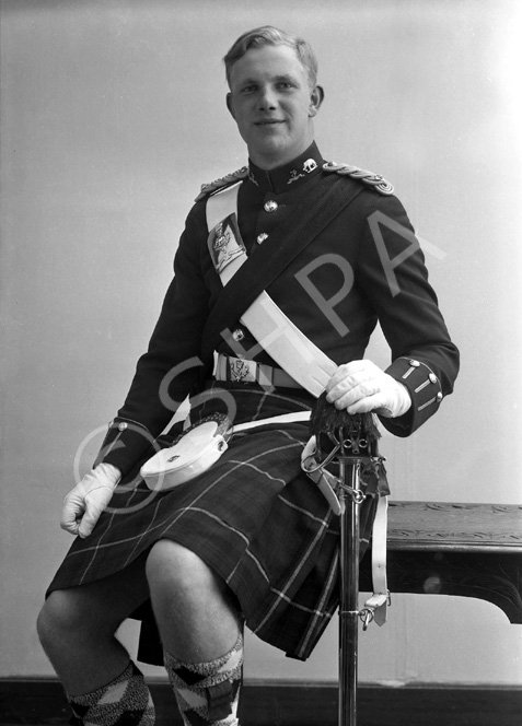 R.G. Wood, Fort George. Insignia indicates the Seaforth Highlanders (possibly of Canada)......