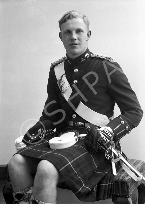 R.G. Wood, Fort George. Insignia indicates the Seaforth Highlanders (possibly of Canada)......