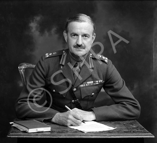Brigadier (later General) Sir Peter Mervyn Hunt GCB, DSO, OBE, DL (11th March 1916 - 2nd October 1988) was Chief of the General Staff, the professional head of the British Army. He served in World War II and commanded British Forces deployed in response to the Indonesia-Malaysia confrontation and later in his career he provided advice to the British Government at a time of continuing tension associated with the Troubles in Northern Ireland. Born the son of H.V Hunt he was commissioned into the Queen's Own Cameron Highlanders on 30th January 1936. Hunt saw action during the Second World War and was promoted to captain in 1944. Later that year he was given the temporary rank of lieutenant colonel and appointed Commanding Officer of the Seaforth Highlanders leading them in North West Europe and receiving the DSO in May 1945. After the War he was appointed a Chevalier of the Order of Leopold II of Belgium and Croix de Guerre. Appointed OBE in the New Year Honours 1948, he was given command of the 1st Battalion of the Queen's Own Cameron Highlanders in 1957 in Aden and the UK 1957-60.  Promoted to colonel in 1960, he became Commander of 152nd (Highland) Infantry Brigade and Chief of Staff at Scottish Command in 1962. He was appointed General Officer Commanding the 17th Gurkha Division and Land Forces Borneo and promoted to major-general in February 1964 and went on to be General Officer Commanding Far East Land Forces with the rank of lieutenant general in 1968. Advanced to KCB in the New Year Honours 1969, he became Commander Northern Army Group and Commander-in-Chief of the British Army of the Rhine with the rank of general in December 1970. Advanced to GCB in the New Year Honours 1973 and also appointed ADC General to the Queen that year, he was appointed Chief of the General Staff on 19th July 1973 at a time of continuing tension associated with the Troubles in Northern Ireland. He retired from the British Army on 12th August 1976. He was also Colonel of the Queen's Own Highlanders (Seaforth and Camerons) from 7th February 1966 and Colonel of the 10th Princess Mary's Own Gurkha Rifles from 1st August 1966. In retirement he became Constable of the Tower of London from 1st August 1980 and Deputy Lieutenant of Cornwall from 4th August 1982. He lived at Portloe in Cornwall. His personal interests included shooting and medical charities: he was President of the National Smallbore Rifle Association and Chairman of the Council of the King Edward VII's Hospital in London. He died on 2nd October 1988. In 1940 he married Anne Stopford; they had one son and one daughter. Following the death of his first wife he married Susan Davidson in 1978. 