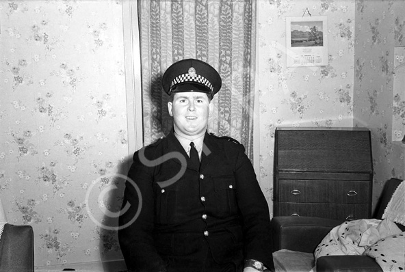 Mrs MacDonald, Police Station, Ardvasar c1965. Constable MacDonald was stationed in Ardvasar between.....
