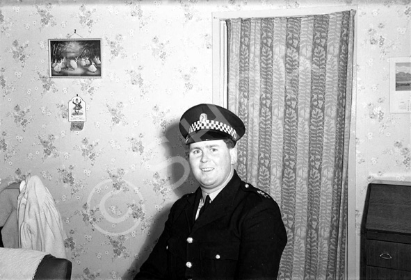 Mrs MacDonald, Police Station, Ardvasar c1965. Constable MacDonald was stationed in Ardvasar between.....