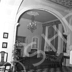 The Royal Hotel foyer, Academy Street, Inverness. Now occupied by the Clydesdale Bank.*