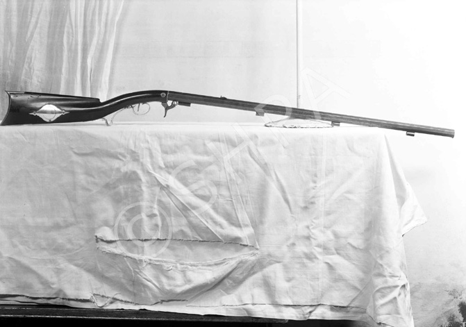 Percussion rifles, under the name Biscoe. Length of barrel 38 inches length of rifle 48 inches - Mar.....