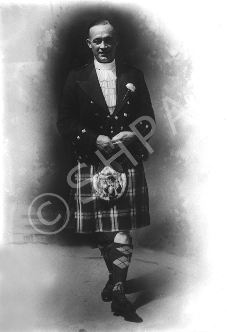 MacDonald, Ord Arms Hotel, Muir-of-Ord. Solo print made in January 1951.