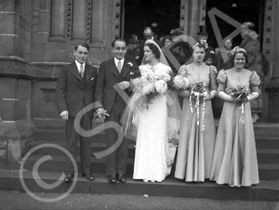 Wedding at Inverness Cathedral. #