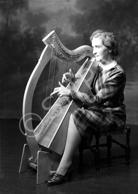 Miss Rhoda MacPherson, Crown Drive, Inverness. She had been awarded first prize at the Gaelic Mod at.....