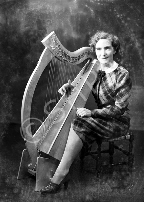 Miss Rhoda MacPherson, Crown Drive, Inverness. She had been awarded first prize at the Gaelic Mod at.....