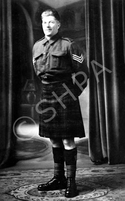 Fraser, Burnfoot House, Muirton. Cameron Highlanders. Copy......