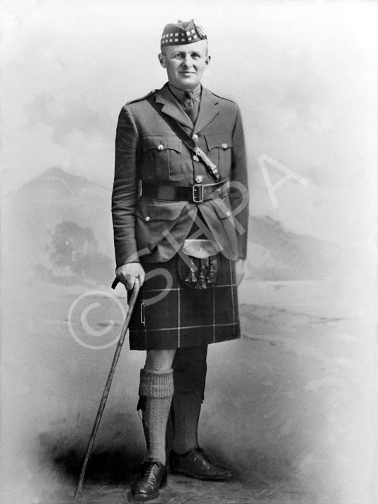 Lt Gammie, Seaforth Highlanders. Copy. 
