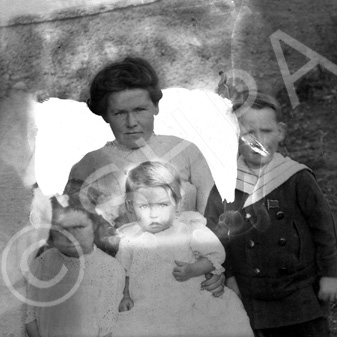 Nurse MacDonald. Damaged plate. 