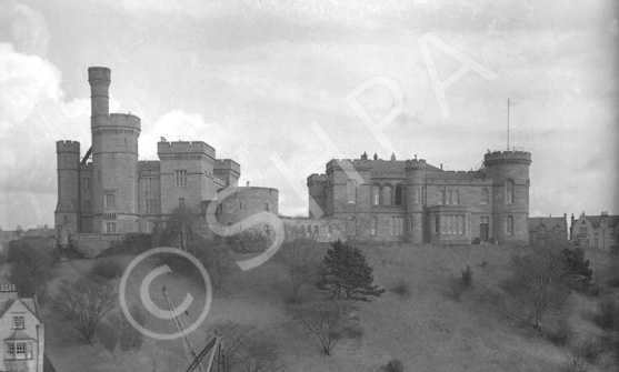 Inverness Castle 1939. Detail from H-0023b.  