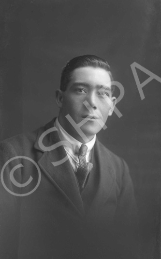 Young man portrait c.1922. #