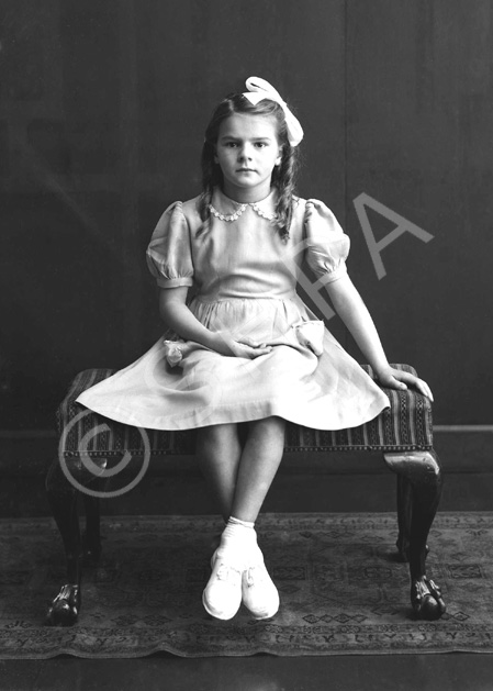 Young girl portrait c.1954. #