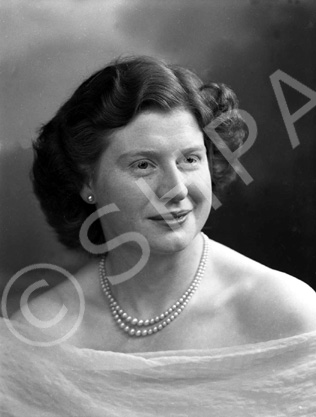 Woman portrait c.1954. #