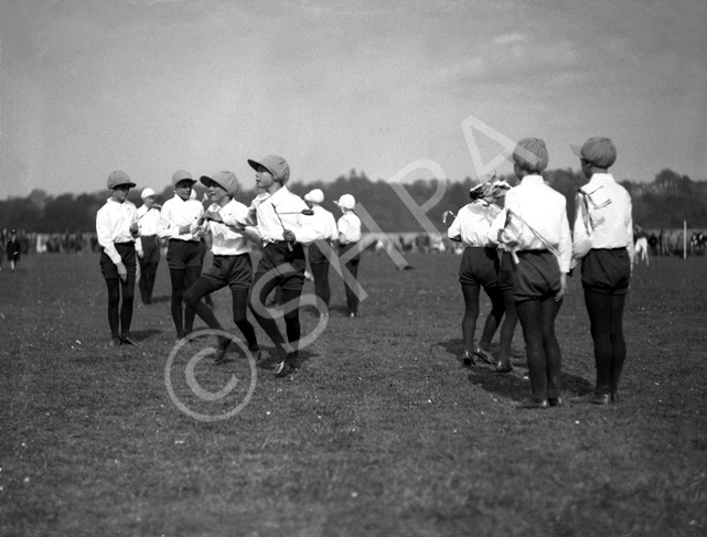 Girls on a sportsfield. #