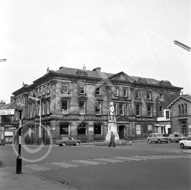 National Commercial Bank of Scotland on Station Square, Inverness. *.....