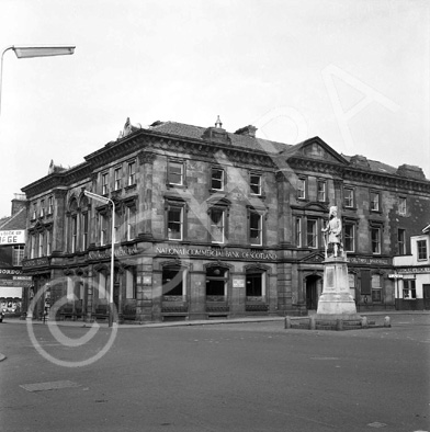 National Commercial Bank of Scotland on Station Square, Inverness. *.....