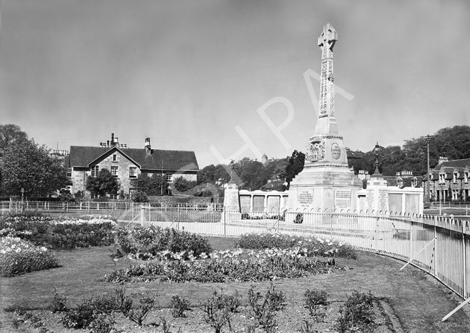 The War Memorial in Cavell Gardens, Inverness.*