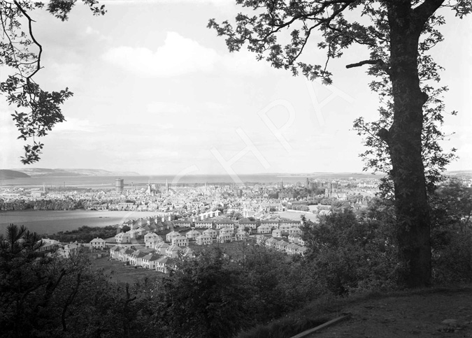 View from Tomnahurich Cemetery hill, Inverness.*.....