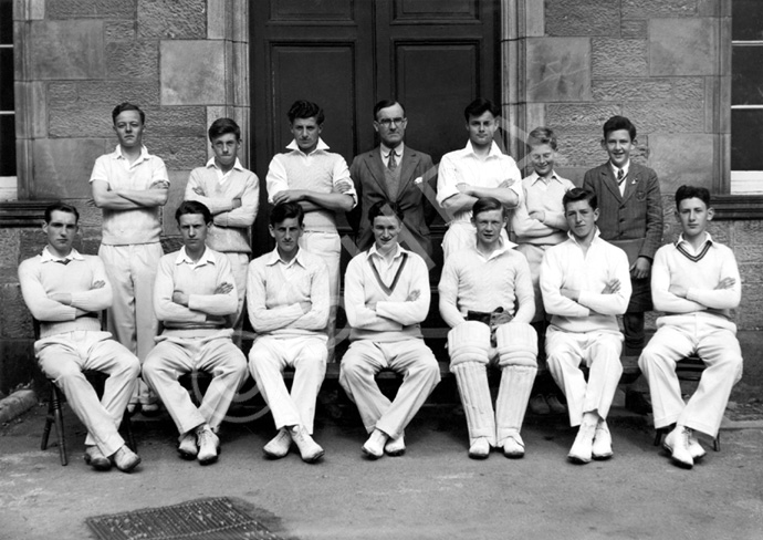 Inverness Royal Academy Cricket. (Courtesy Inverness Royal Academy Archive IRAA_014).