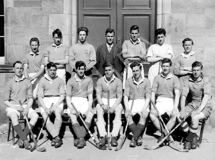 Shinty 1947-1948. (Courtesy Inverness Royal Academy Archive IRAA_015).
