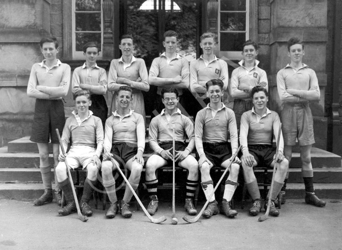 Shinty 1945-1946. (Courtesy Inverness Royal Academy Archive IRAA_025).
