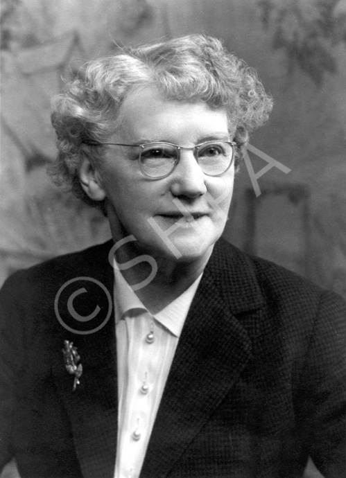 Alice Grant in 1957. She was a member of the Inverness Royal Academy staff from 1915 to 1956, becomi.....