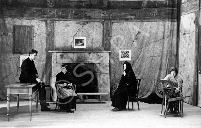 'Riders to the Sea' by Irish playwright John Millington Synge (1871-1909) 1931. (Courtesy Inverness Royal Academy Archive IRAA_050).