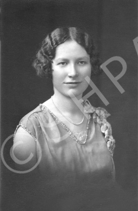 Jessie Fraser, daughter of Francis and Janet Fraser. Submitted by Catherine Cowing.
