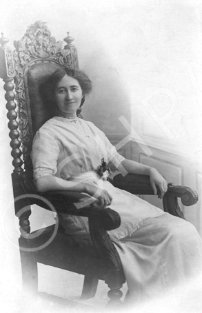 Robina Mitchell Fraser b 1887 Forveran. Submitted by Catherine Cowing. 