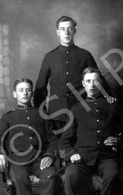 Gunner Tom R. Fraser, 91st Brigade Ammunition Column, Deep Cut Hants (left). Submitted by Catherine Cowing.