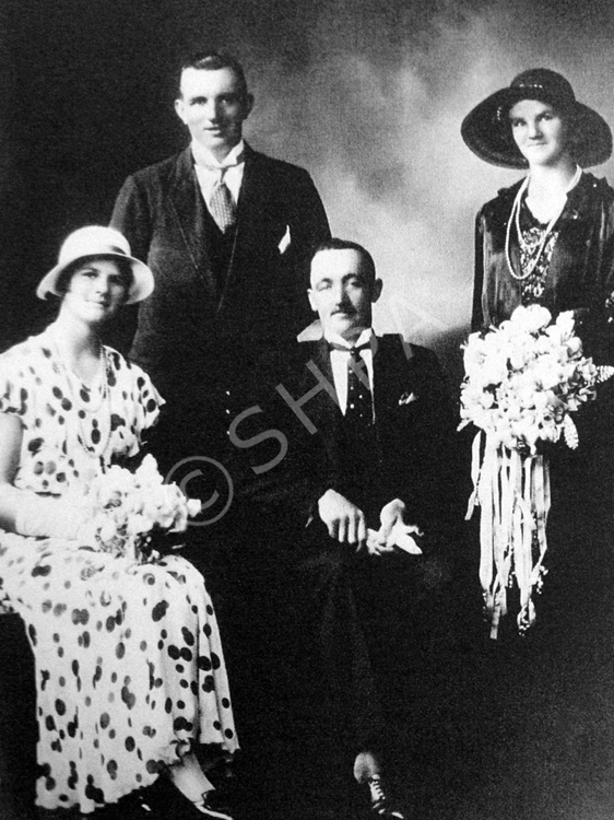 Marriage of Colin MacGregor and Freda Sawyer. Submitted by Frank McGregor. 