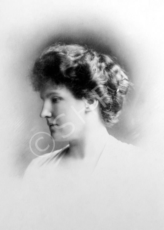 Isabella (formerly Menzies) Fraser of Westwood, Inverness. This was taken by David Whyte, Inverness. Fraser-Watts Collection.