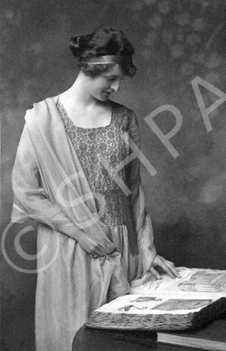 Mary Millicent (May) Fraser, daughter of Alexander and Isabella Fraser of Westwood, Inverness, c1925, by Crooke of Edinburgh. Fraser-Watts Collection.