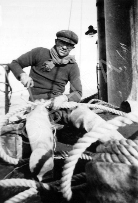 Isle of Lewis fisherman. Alexander MacLeod was born around 1900 in a village just outside of Stornoway. A passionate photographer, Alec kept some type of camera (still and motion) close by his side for his entire adult life. The photos in his collection are invariably of family and friends and scenic shots from around Stornoway (possibly Laxdale), travels in the Highlands and around the world. A few of these Highland images from the early 1900s have been submitted to the SHPA archive by his grandson Iain MacLeod of Nova Scotia. #