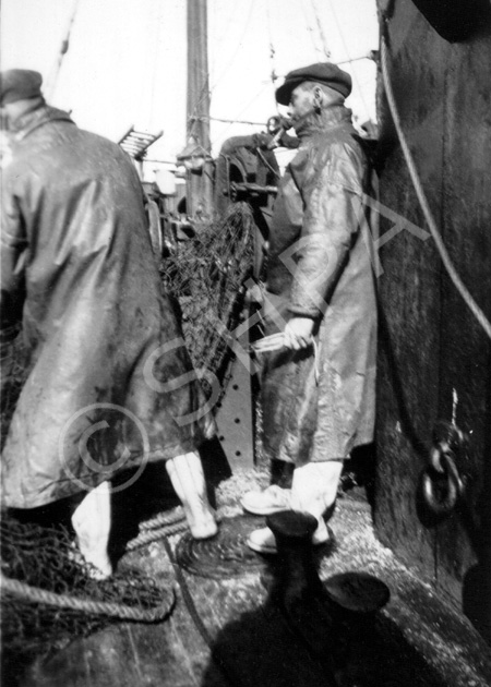 Isle of Lewis fishermen. Alexander MacLeod was born around 1900 in a village just outside of Stornoway. A passionate photographer, Alec kept some type of camera (still and motion) close by his side for his entire adult life. The photos in his collection are invariably of family and friends and scenic shots from around Stornoway (possibly Laxdale), travels in the Highlands and around the world. A few of these Highland images from the early 1900s have been submitted to the SHPA archive by his grandson Iain MacLeod of Nova Scotia. #