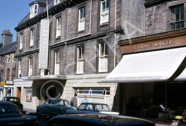 The Cummings Hotel, Church Street, Inverness. Now The Kings Highway. (Courtesy James S Nairn Colour .....