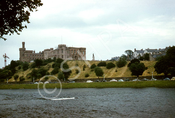 Inverness Castle, August 1964. (Courtesy James S Nairn Colour Collection). ~ *  .....